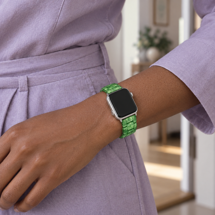 Mosaic Jade, worn
