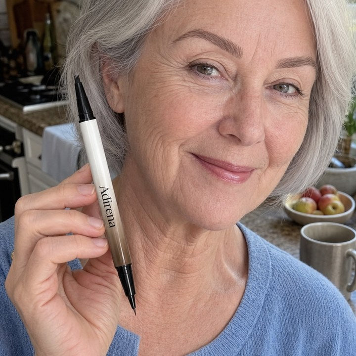 Diane holding Adirena Adirena Brow Pen