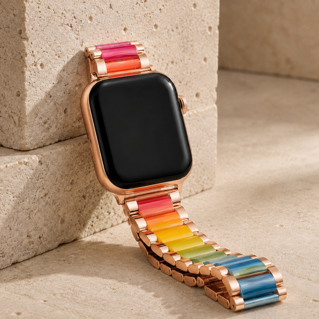Sunwoven — Rainbow · Rose Gold
