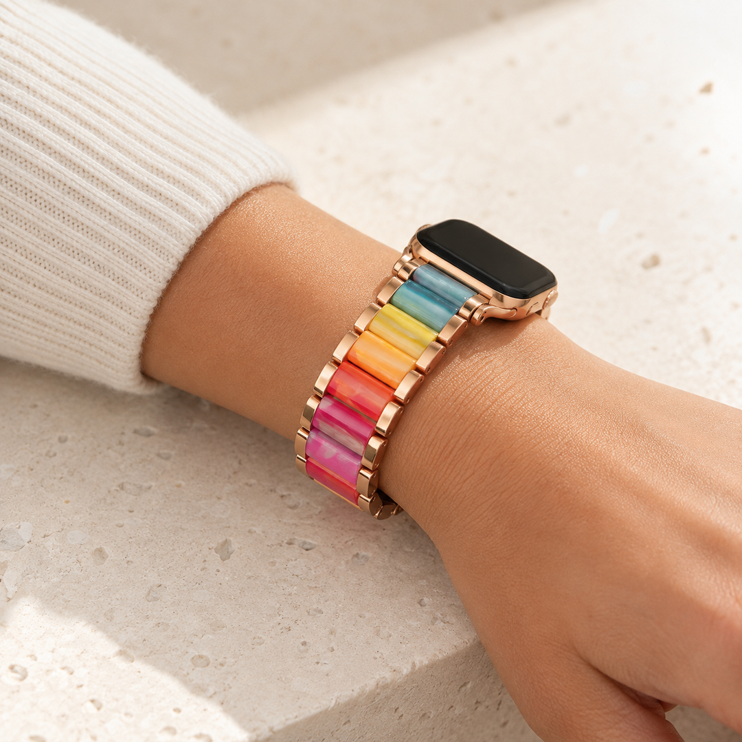 Sunwoven — Rainbow · Rose Gold