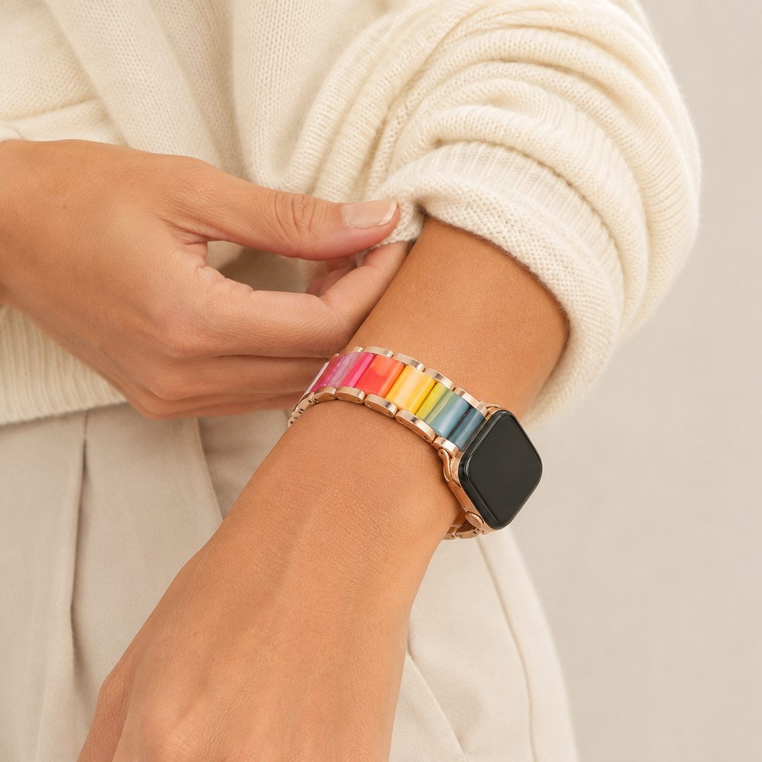 Sunwoven — Rainbow · Rose Gold