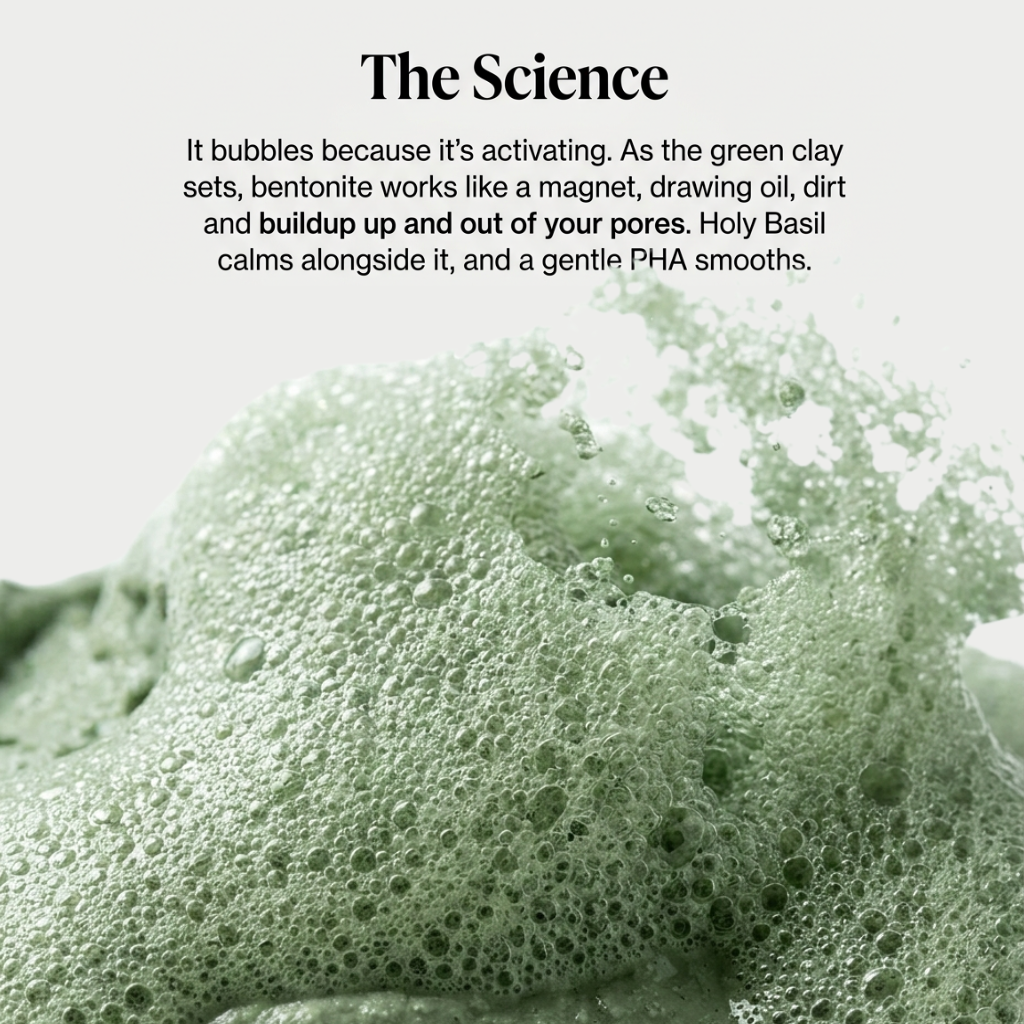 Bubble Mask Clay benefits