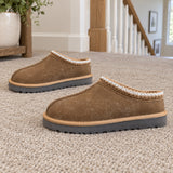 Aspen – The Comfiest Suede Platform Slippers