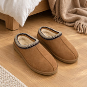 One matching pair of Chestnut Aspen Thin Sole slippers.