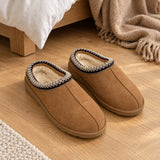 Aspen – The Comfiest Suede Platform Slippers