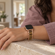 Amberbough — Wood Grain · Rose Gold