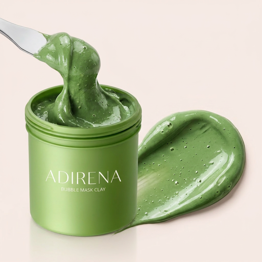 Green clay reveal