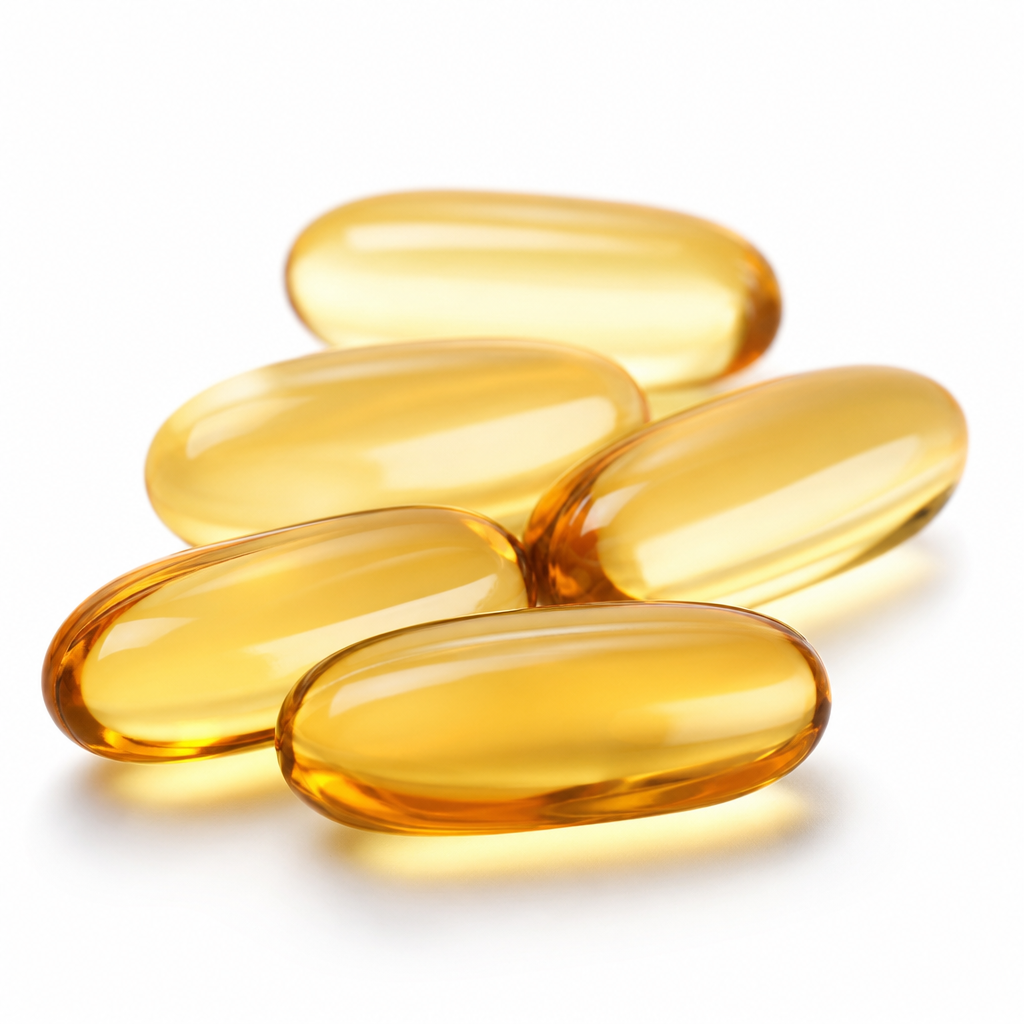 Vitamin E capsules