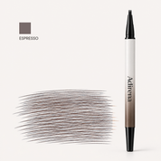 Hair-Stroke Brow Pen shade Espresso, hair-like stroke swatch