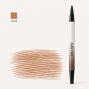 Hair-Stroke Brow Pen shade Taupe, hair-like stroke swatch