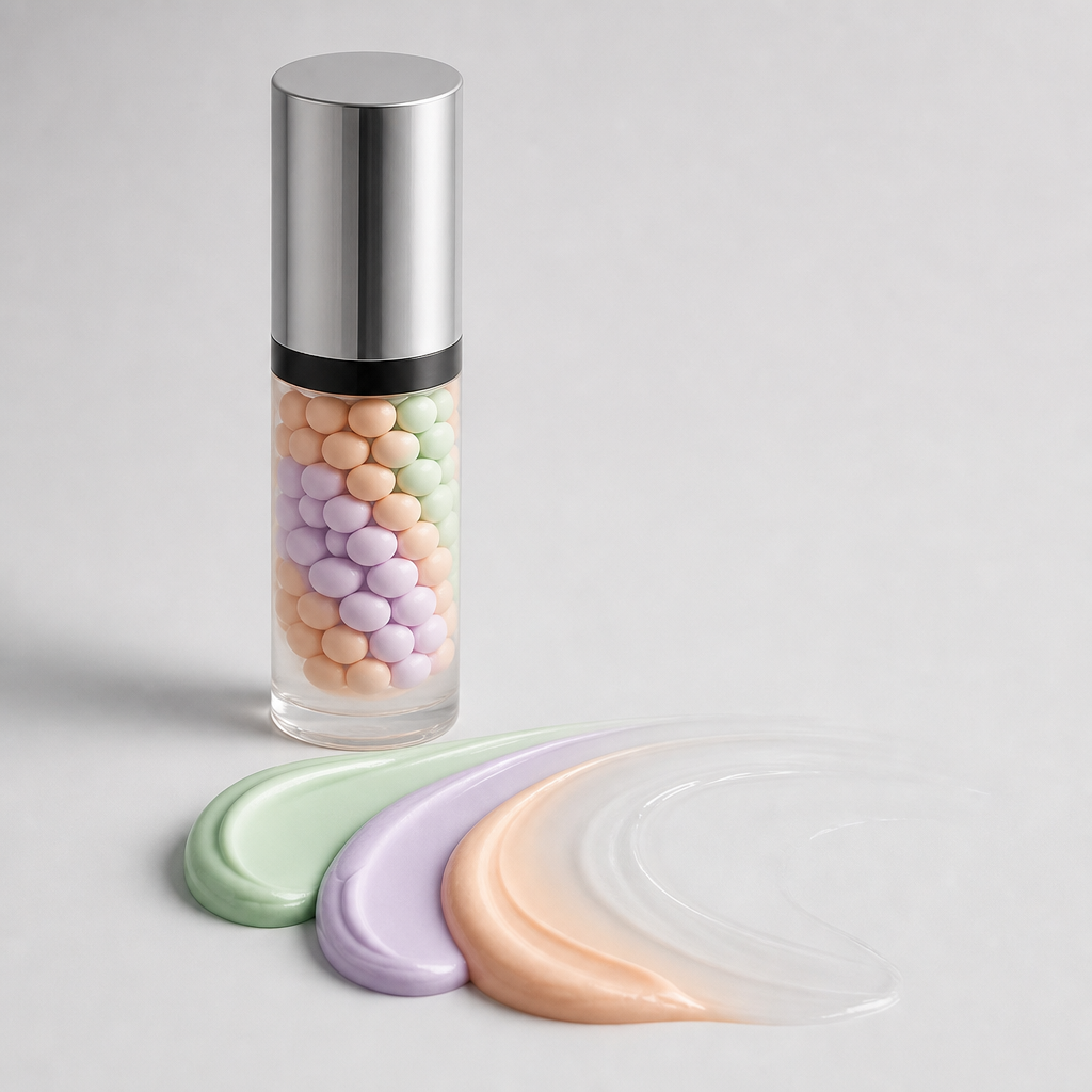 Three-Colour Primer hero, rainbow swirl blending clear