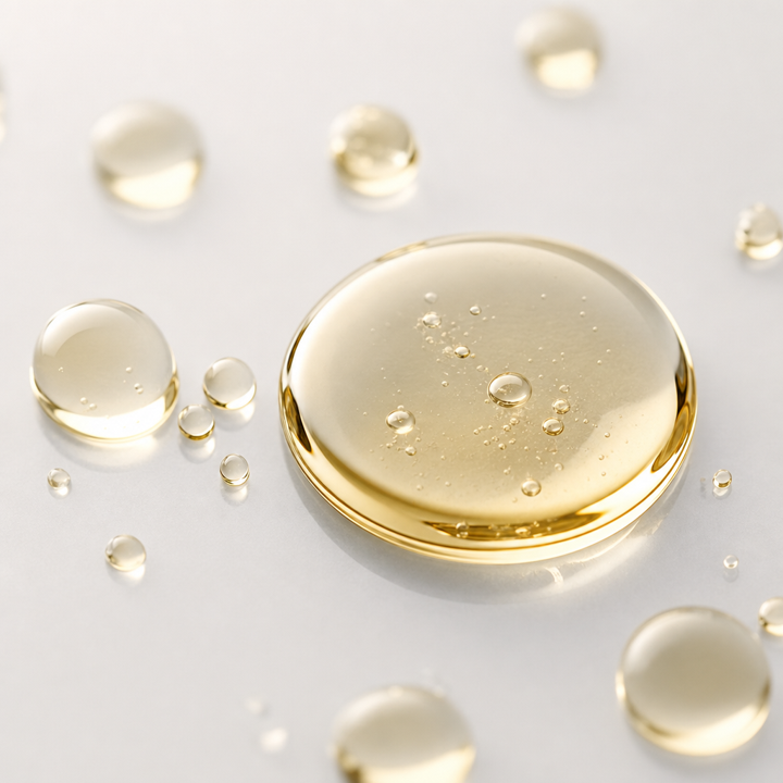 Peptides serum droplets