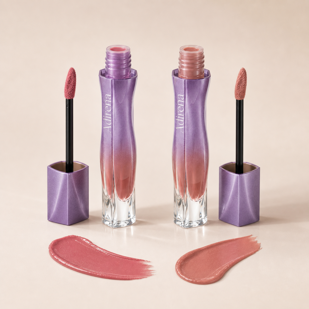 Velvet Blur Duo Rose and Nude