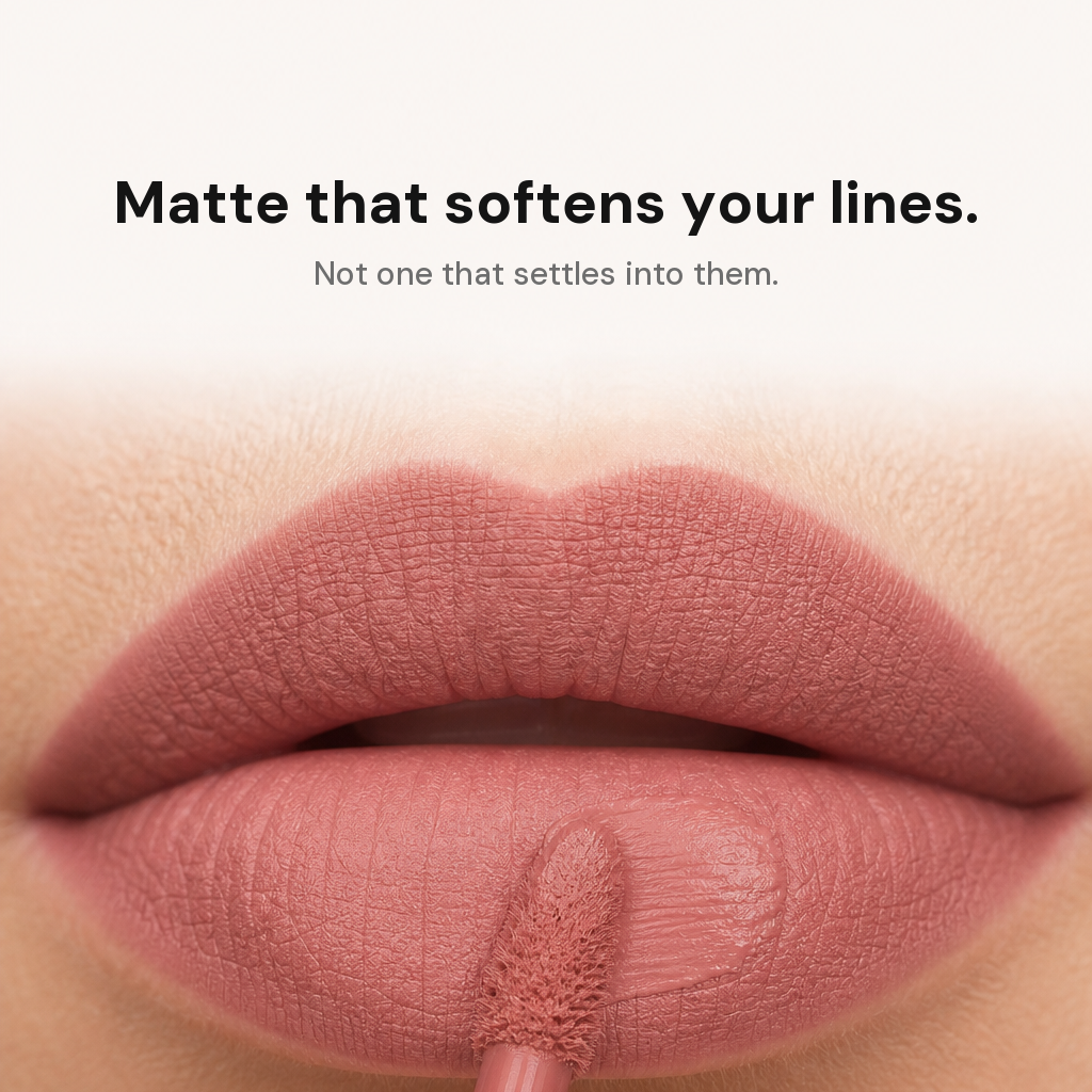 Velvet Blur Lip Cream applicator macro