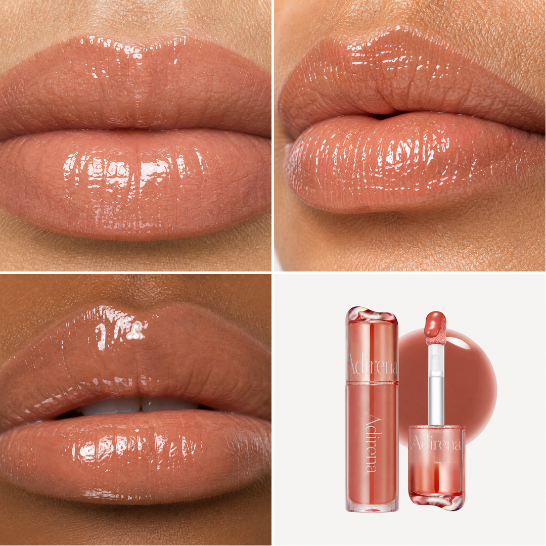 Wrinkle-Blur Lip Oil shade Pear Beige