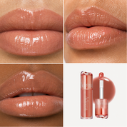 Wrinkle-Blur Lip Oil shade Pear Beige