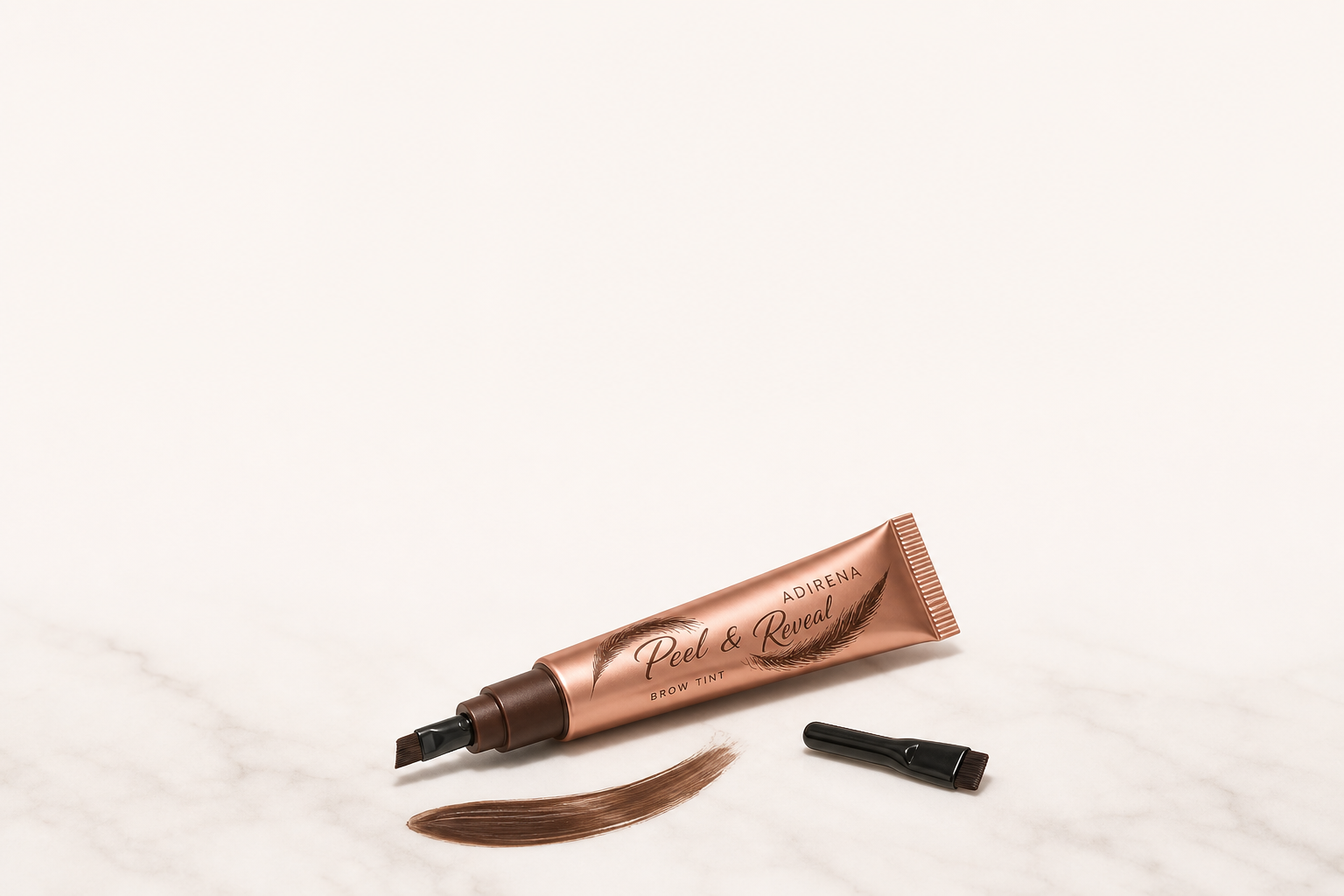 Peel it off. Wake up with brows.