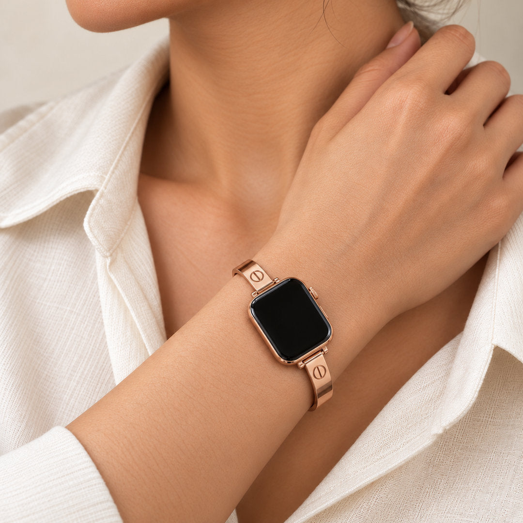Milano Rose Gold, worn editorial